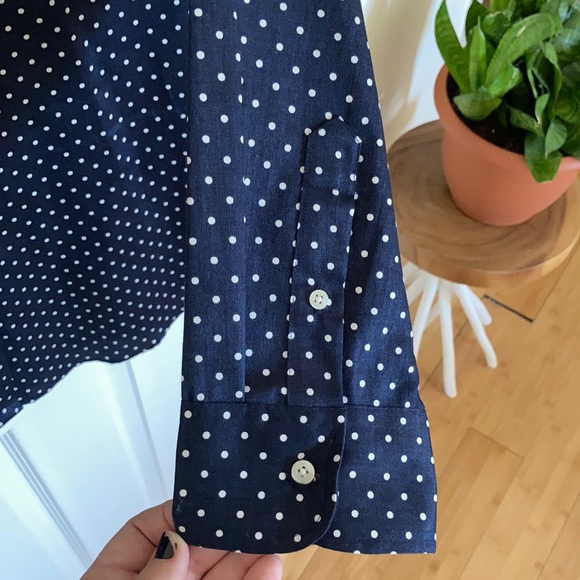 Chaps Women’s 3/4 Sleeve Button Down - Picture 6 of 8